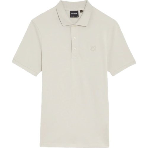 Lyle and Scott Lyle&scott tonal eagle polo shirt polos sp400ton