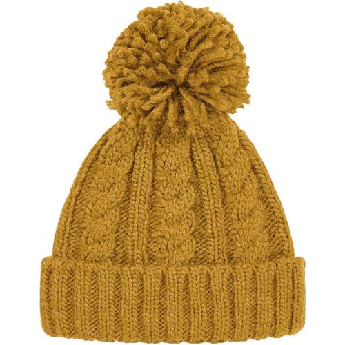 Beechfield Unsiex volwassenen kabelbreien melange beanie