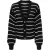 Jacqueline de Yong Ellen l/s v-neck stripe cardigan