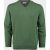 Bos Pullover Groen Katoenen V-hals 428100CCT/785