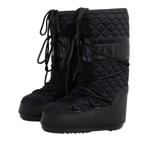 Moonboot Boots & laarzen – Mb Icon Quilt in zwart