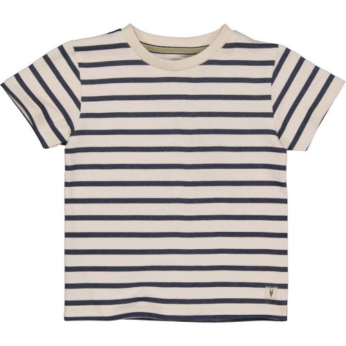 Quapi Jongens t-shirt mael aop blue stripe