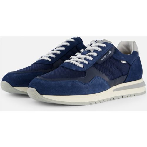 Ambitious Ambitious Temple Sneakers blauw Suede