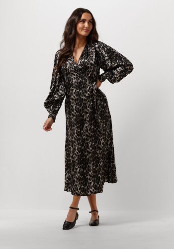 Co&apos;Couture Midi Jurk Dames Leo Leo Wrap Dress