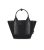 Furla Totes & shoppers – FURLA PIUMA S COLORBLOCK NERO VETIEVER HANDTASCHE in zwart