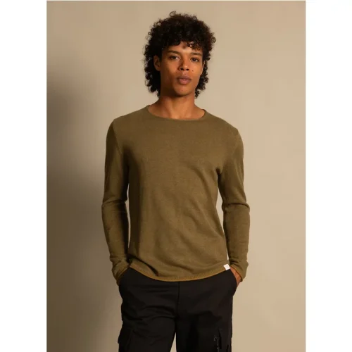 NOWADAYS Nah0207d2 761 dark olive sweater