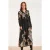 Smashed Lemon 24532 maxi jurk met grafische botanische print