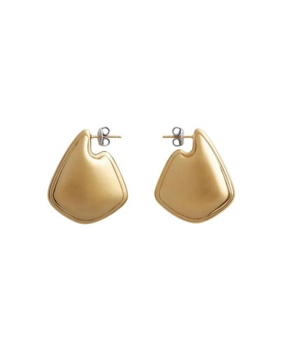 Bottega Veneta Oorbellen – Fin Bicolor Earrings in gold