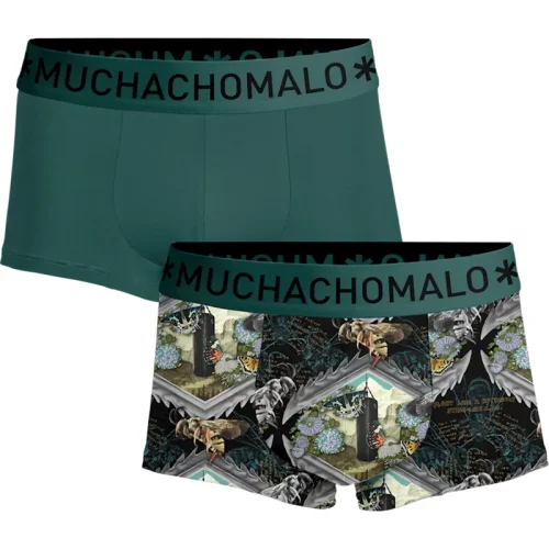 Muchachomalo Heren 2-pack trunks muhammad ali experience