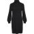 Vila Vinika rollneck ls knit dress antraciet