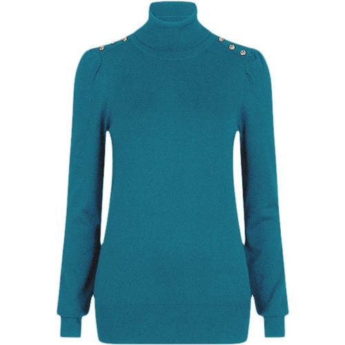 Esqualo Sweater f23-07541 fancy petrol