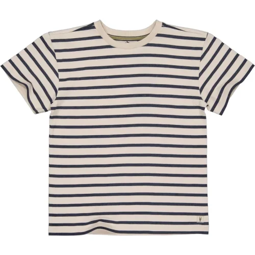 Quapi Jongens oversized t-shirt karel aop blue stripe