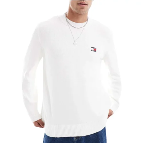 Tommy Hilfiger Gebreide trui met logobadge