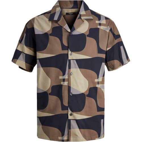 Jack & Jones Jprblacarnaby print resort shirt s dessin