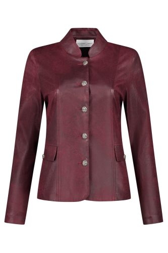 Helena Hart 7532 Blazer Gigi Biker Blazers Wine