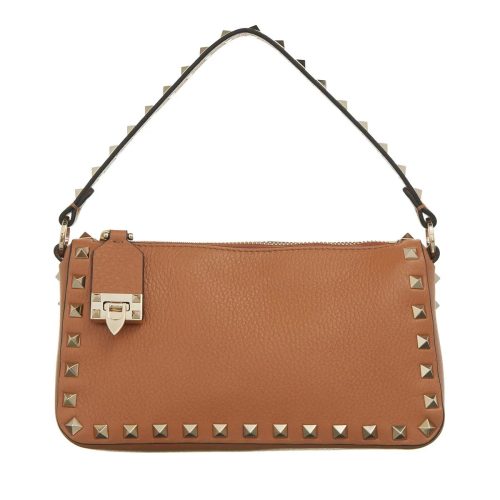 Valentino Garavani Crossbody bags – Small Shoulder Bag Rockstud in cognac