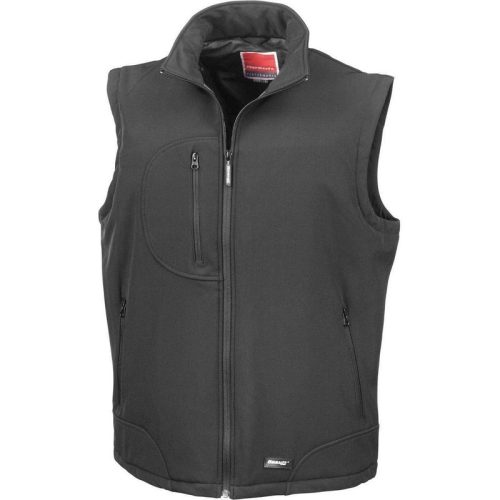 Result Heren softshell bodywarmer ademend weerbestendig jasje