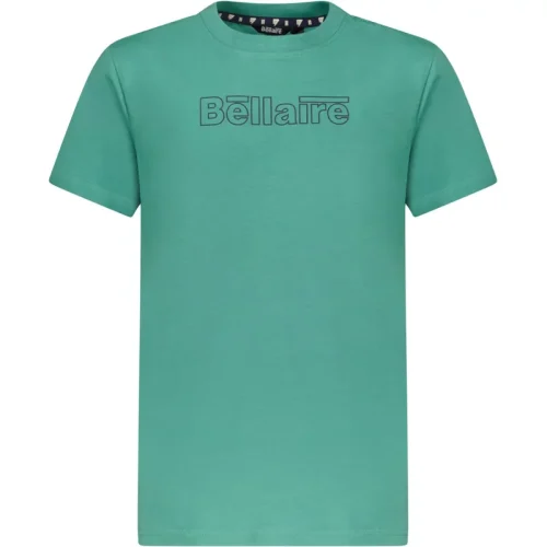 Bellaire  Jongens t-shirt met basic logo deep sea