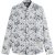 Scotch & Soda Slim-fit printed poplin shirt white fireworks aop