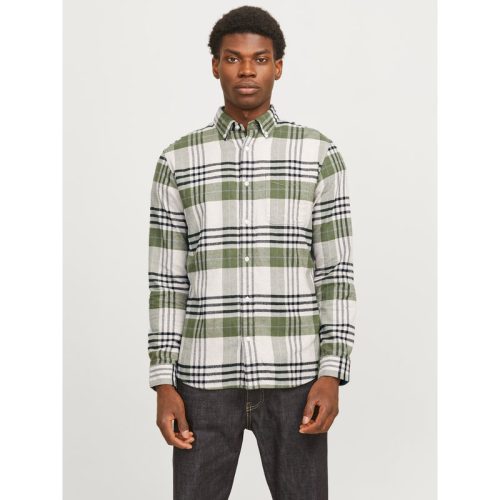 Jack & Jones Jprblunorris flannel ls shirt bf ln