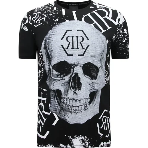 Enos Skull rhinestone t-shirt