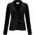 Helena Hart Blazer velour kort 7446 black