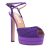 Aquazzura Slippers & Mules – Sandals Purple in oranje