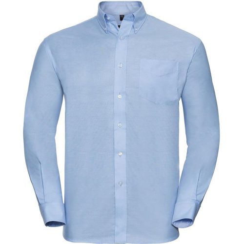 Russell Athletic Collectie heren lange mouw easy care oxford shirt