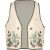 Vingino Meiden gilet tamira macroon white