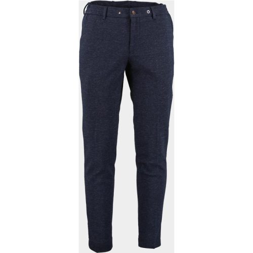 Born with Appetite Katoenen broek das drawstring trouser 23304da53/290 navy