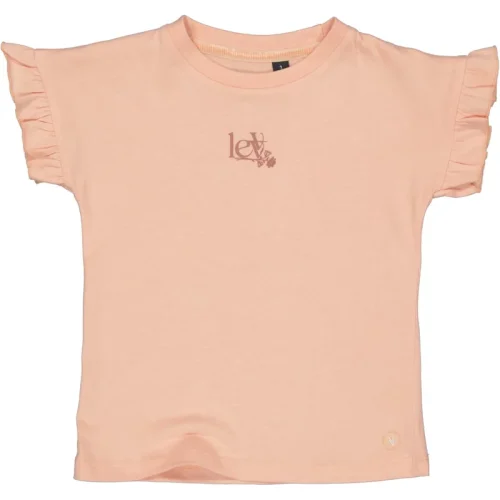 Levv Meisjes t-shirt lelina peach dusty