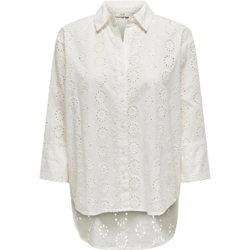 Jacqueline de Yong Jdytallie 34 long shirt wvn noos off-white