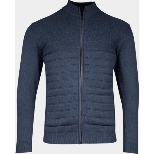 Baileys Vest Blauw Cardigan Zip 422049/675