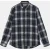 Anerkjendt Akleif flannel check shirt 901669 sky captain