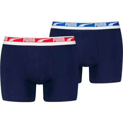 Puma Men multi logo boxer 2-pack 701226392 navy combo