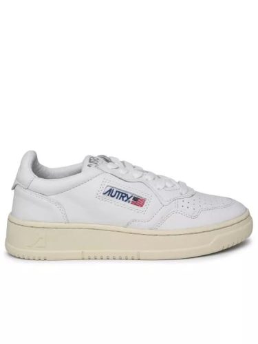 Autry International Sneakers – Medalist’ Sneakers In White Leather in wit