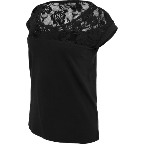 Dames T-shirt Urban Classic top lace