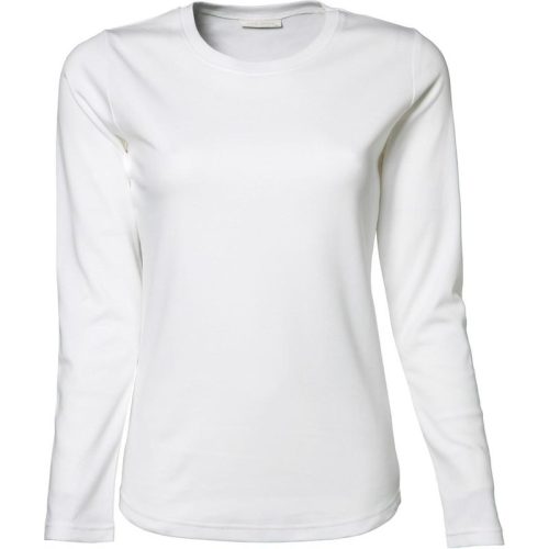 Tee Jays Dames interlock t-shirt met lange mouwen