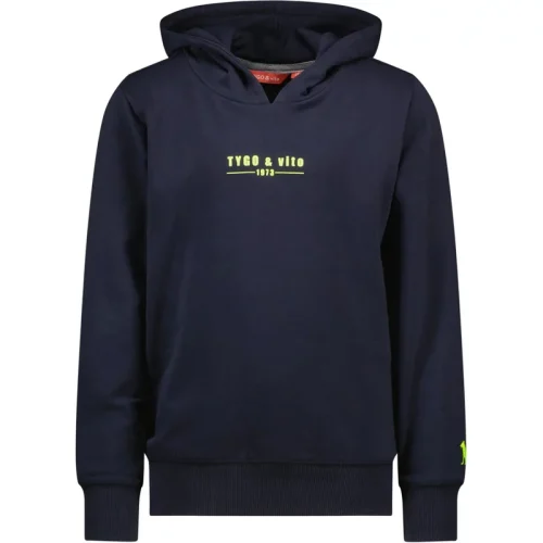 TYGO & vito Jongens hoodie hugo navy