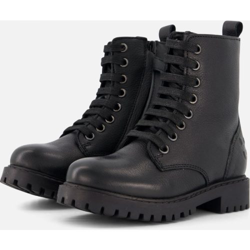 Muyters Muyters Veterboots zwart Leer