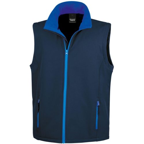 Result Herenbedrukbare softshell-bodywarmer