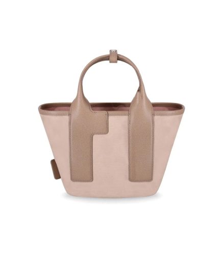 Furla Totes & shoppers – FURLA PIUMA S COLORBLOCK BALLERINA HANDTASCHE in beige