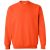 Gildan Unisex adult sweatshirt met zware mouwenhals