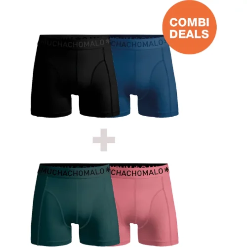 Muchachomalo Jongens 2+2-pack boxershorts