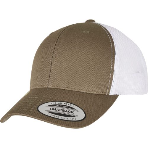 Flexfit Yp classics tweekleurig gerecycled trucker-cap