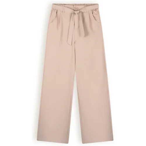 NoBell Meisjes broek krijtstreep widwe leg sayla blush