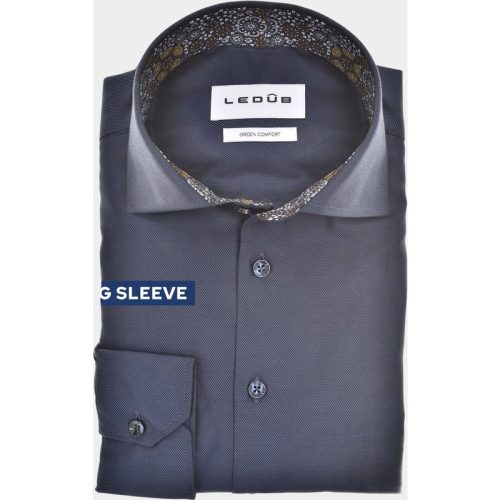 Ledub Overhemd extra lange mouw Blauw LE24233 MFN 7 0142665/195-194-000