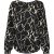 Only onlelite life l/s top noos ptm 15332214 black rebel graphic