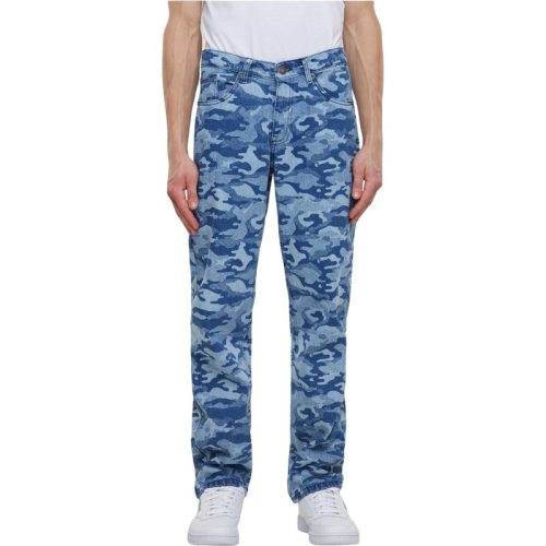 Urban Classics Heren laser camo jeans