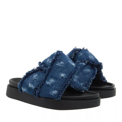 INUIKII Slippers & Mules – Soft Crossed Jeans in blauw